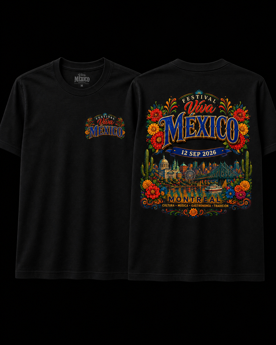 Camiseta oficial VivaMéxico