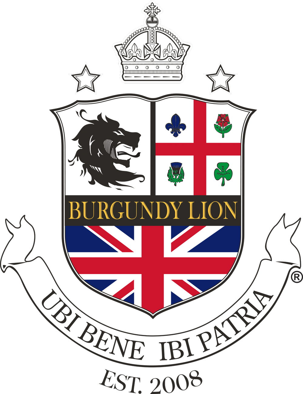Burgundy Lion